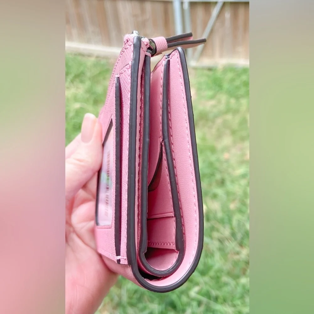 Kate Spade Pink Wallet small bifold - Picture 5 of 15